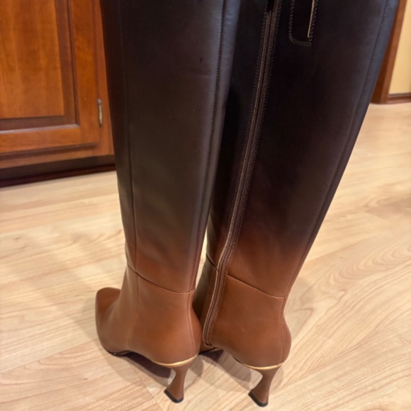 Vince Camuto Women's Sutton Boots Chocolate Fade Size 7 New - Picture 2 of 8